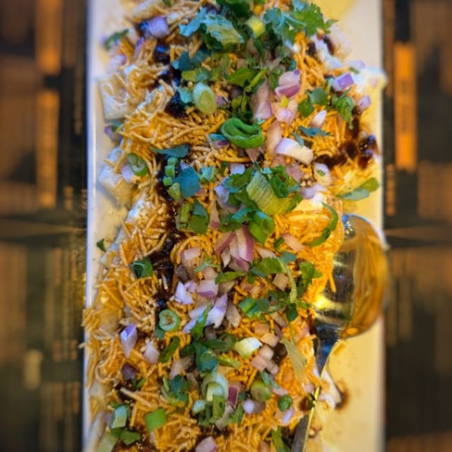 Samosa Chaat.