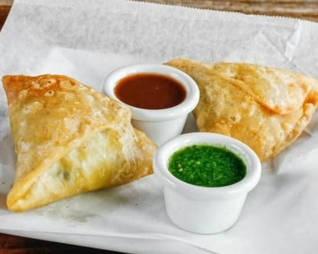 Vegetable Samosa.