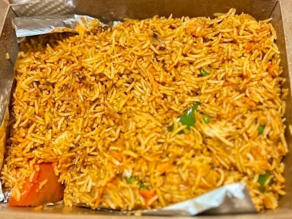 Shrimp Biryani.
